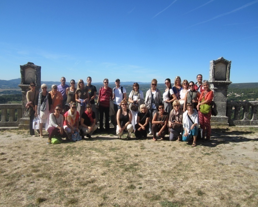 A study visit to Provence organized in the period of 10 15 September 2013