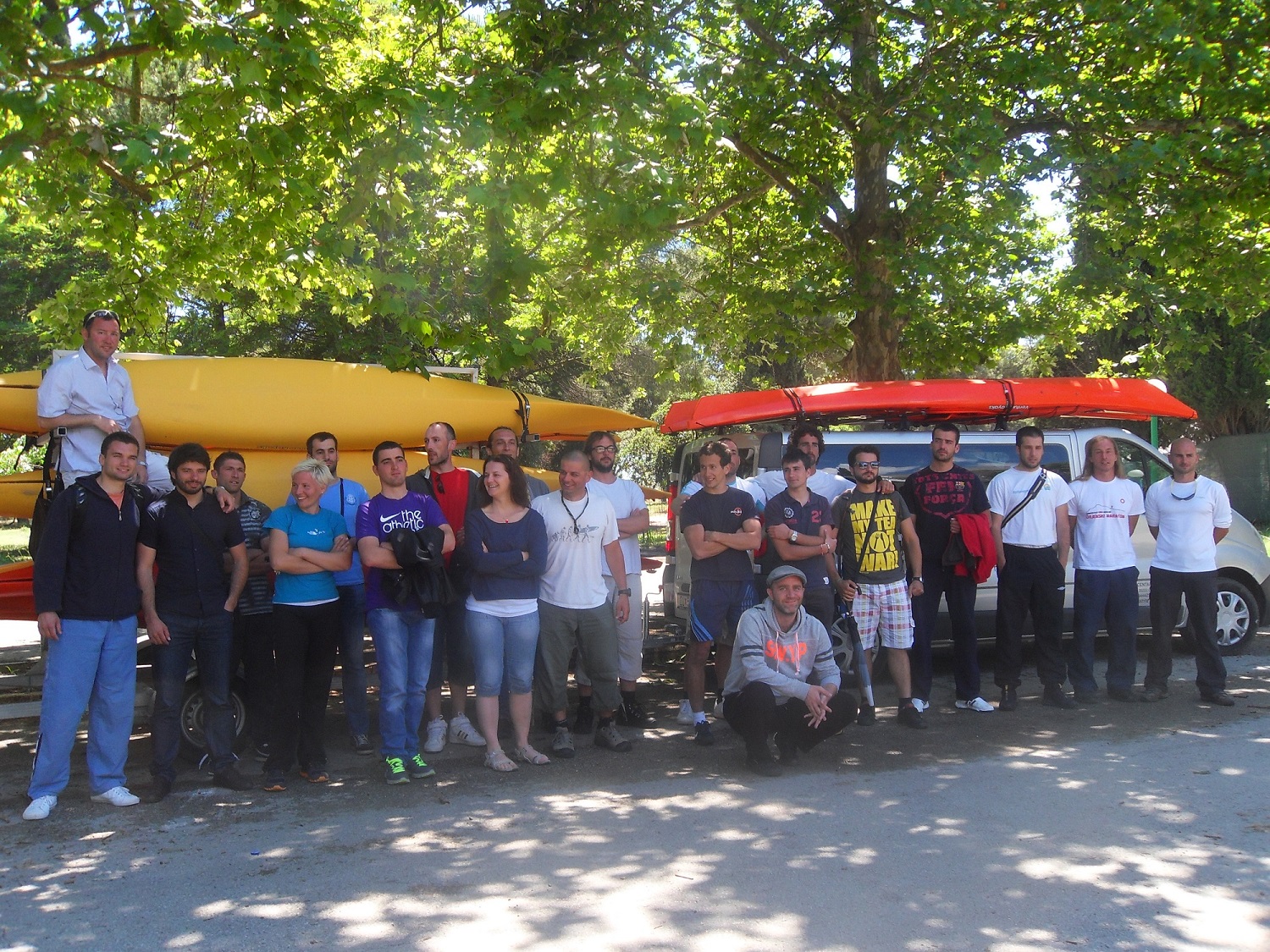 Sea kayak training held in Ulcinj MNE May 31st June 2nd 2013 2